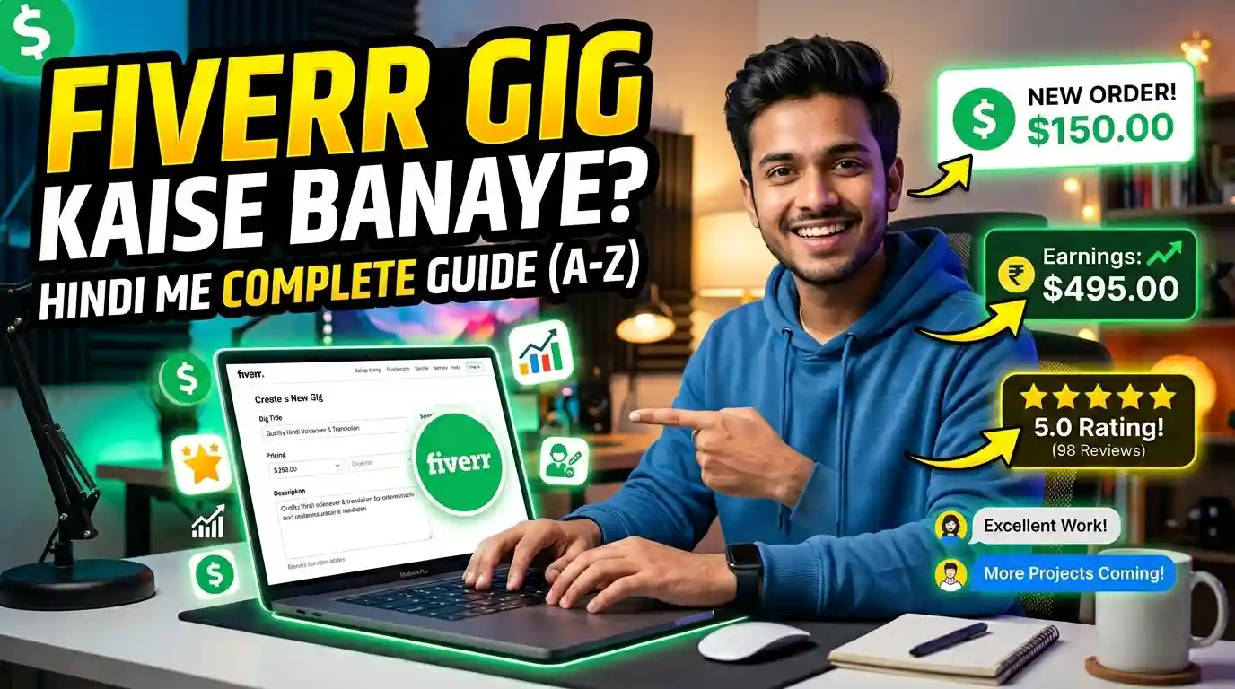 Fiverr par Hindi gig kaise banaye